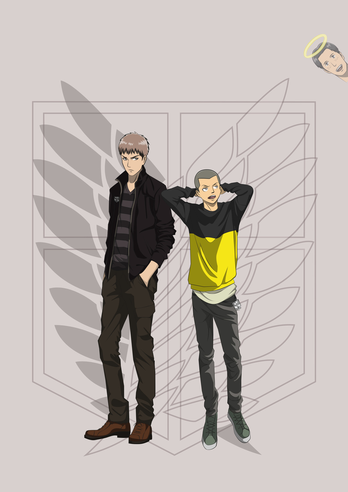 Your favorite ‘Attack on Titan’ characters dressed just like you! 3