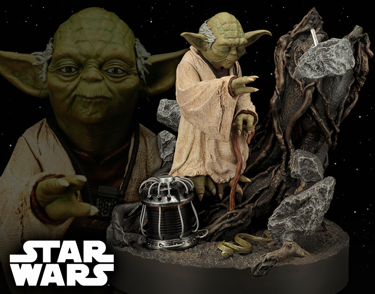 ArtFX Yoda from The Empire Strikes Back Returns with Brand New Paint Job in May 2017!