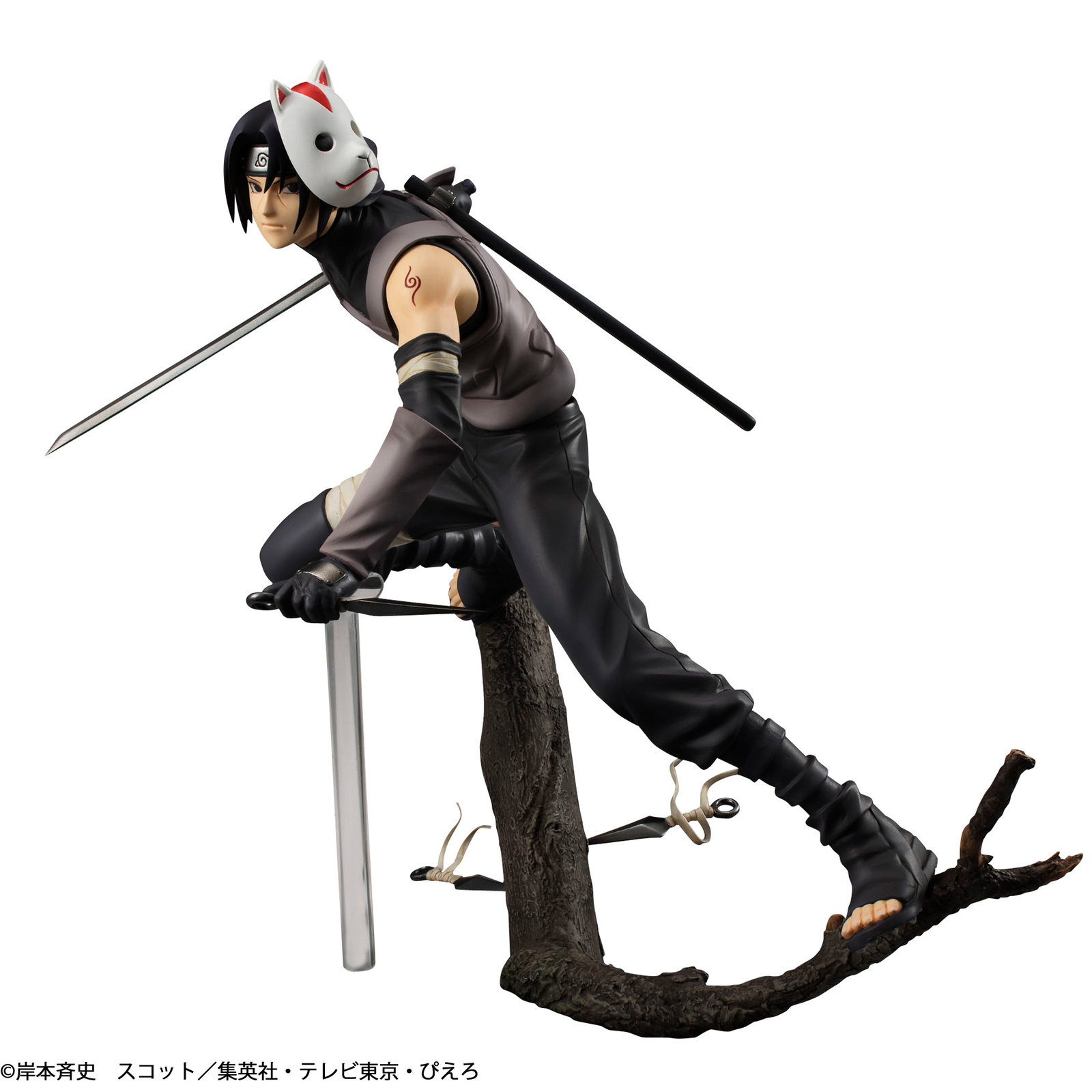 Uchiha Itachi is Back in Black in this G.E.M. Anbu Edition Statue! 2