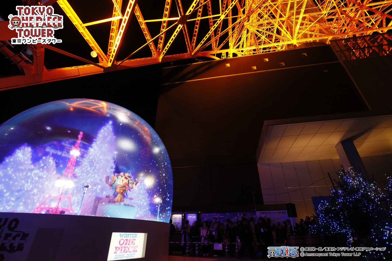 One Piece Snowdome Illumination Finally Lights Up! 3