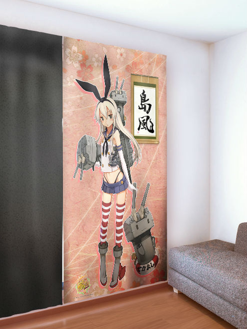 Adorn Your Windows with Kanmusu with These Kan Colle Ita-Curtains