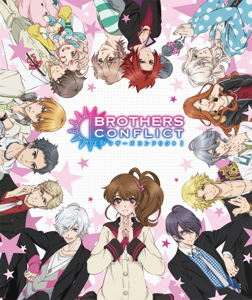 TV Anime “Brothers Conflict” Begins Broadcasting! Hinata Meets Her 13 New Step Brothers?!