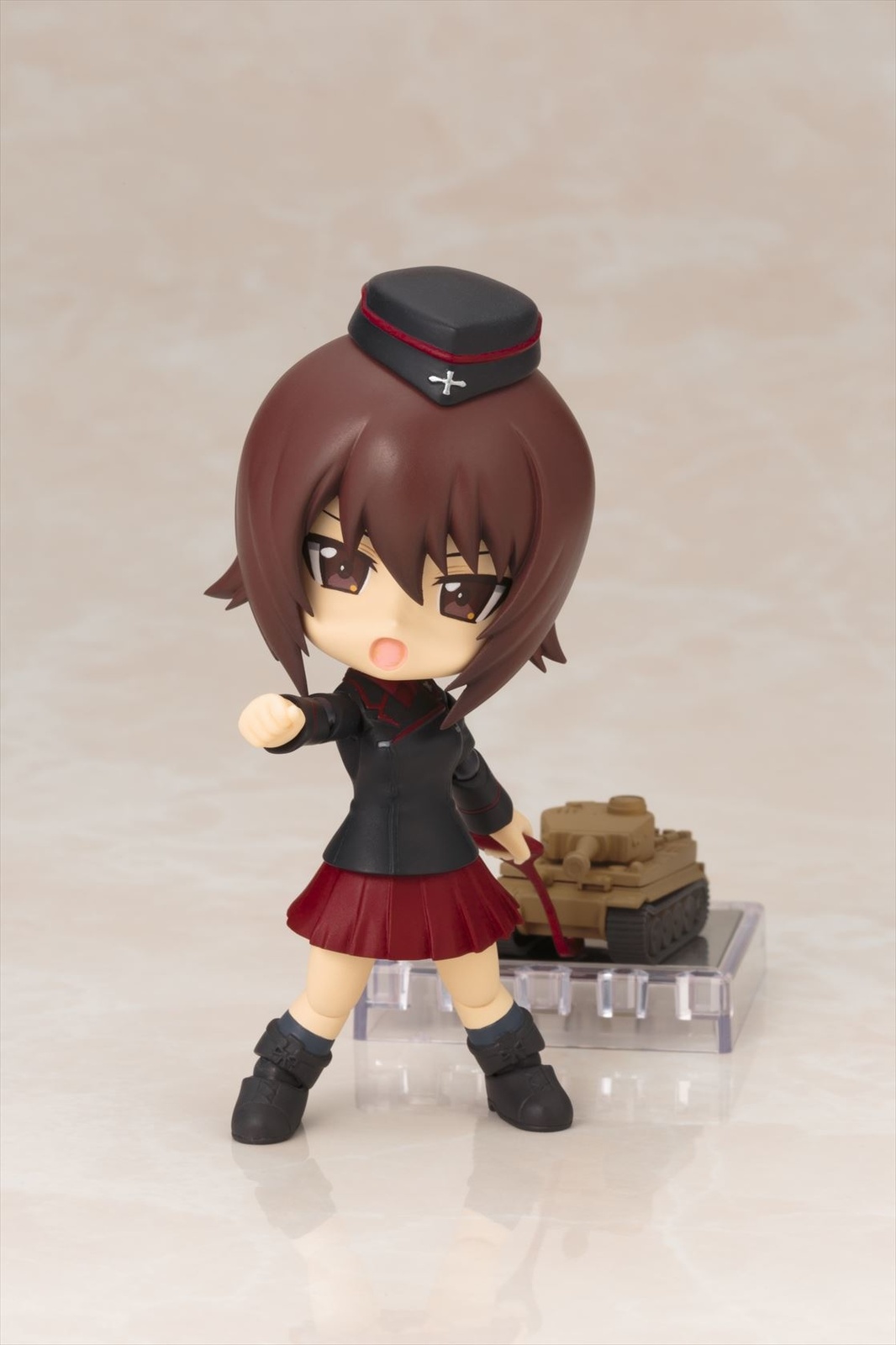 Girls und Panzer’s Maho Nishizumi Enlists in the Ranks of Kotobukiya’s Cu-Poche Collection!