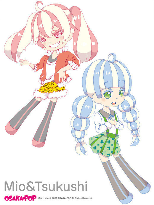 Osaka POP: Mio & Tsukushi are Born!