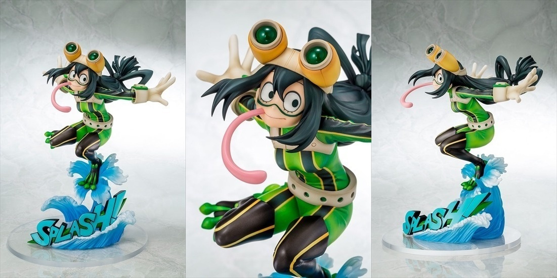 My Hero Academia's Tsuyu Makes a Splash as a Heroic 1/8 Scale Figure!