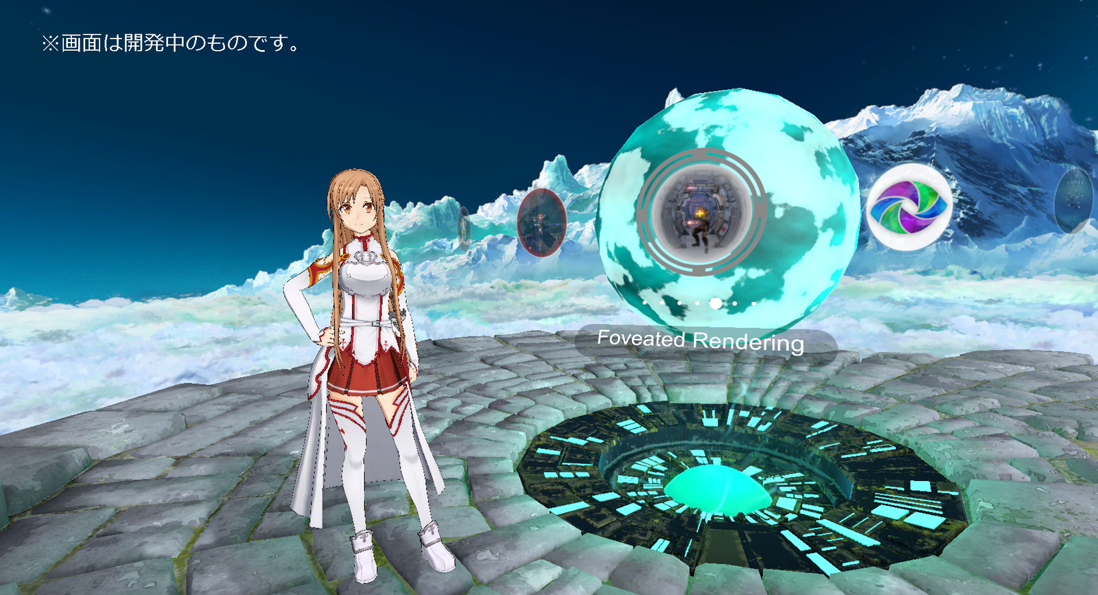 Meet Asuna in Virtual Reality: FOVE to Release SAO Collaborative Download! 2