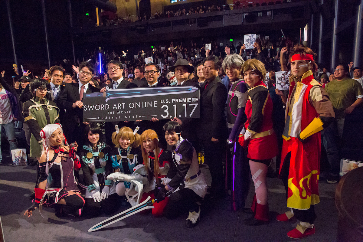 Sword Art Online: Ordinal Scale Holds International Premiere in LA! [Event Report]