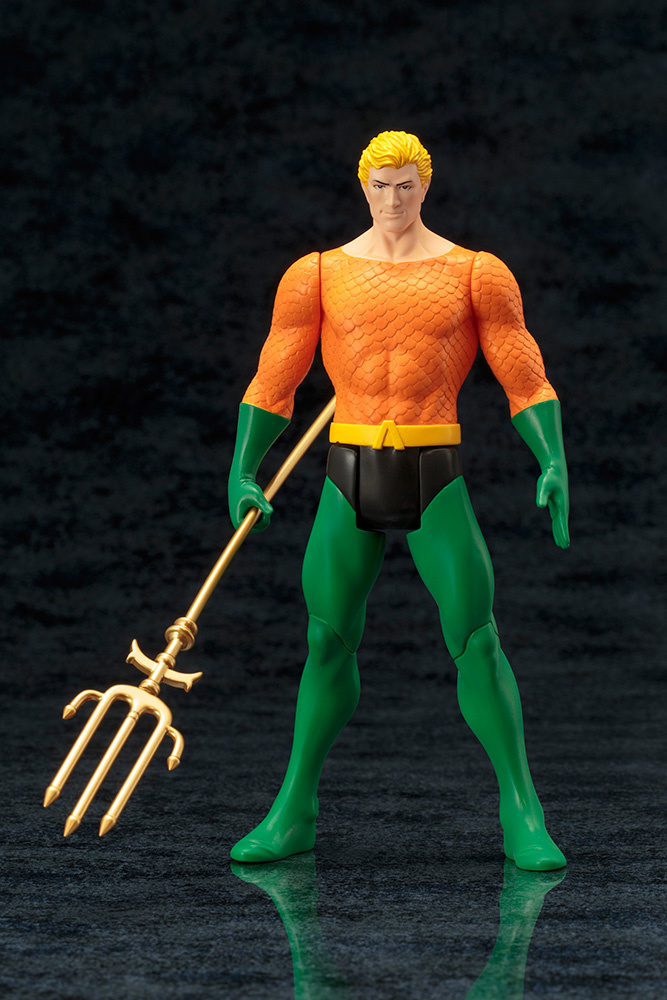 Back to the ‘80s: Let’s Strike Again! Aquaman Joins Kotobukiya’s Super Powers Classic Series!