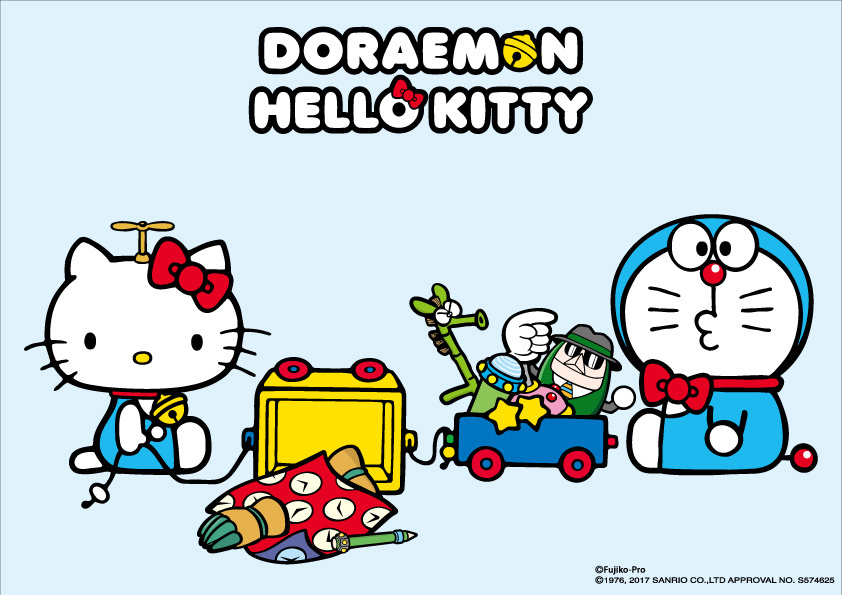 Doraemon x Hello Kitty Collab Glasses Set Available at Optique Paris Miki