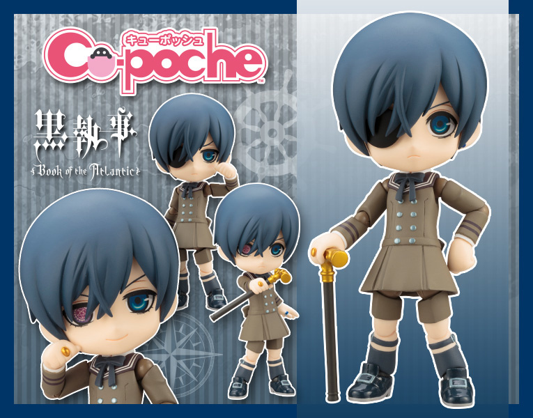 The Adorable Yet Regal Ciel Phantomhive Is Joining Kotobukiya's Cu-Poche Figure Series!