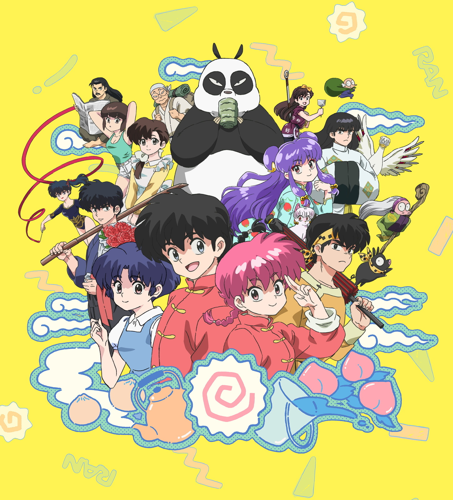 Ranma 1/2 Season 2 Drops Brand New Trailer Introducing Additional Cast Members!