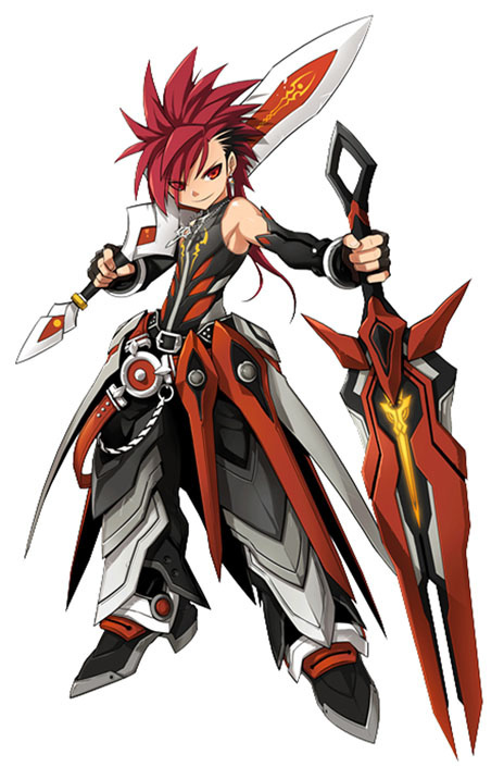 Details on New Job Class “Infinity Sword” for the Game “Elsword”