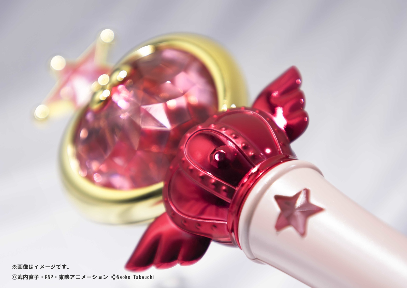 Sailor Moon's Pink Moon Stick Replica Open for Preorder 0