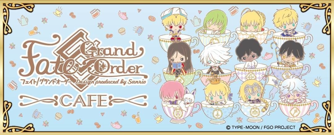 Fate/Grand Order × Sanrio Collab Cafe Announced for Tokyo & Osaka!