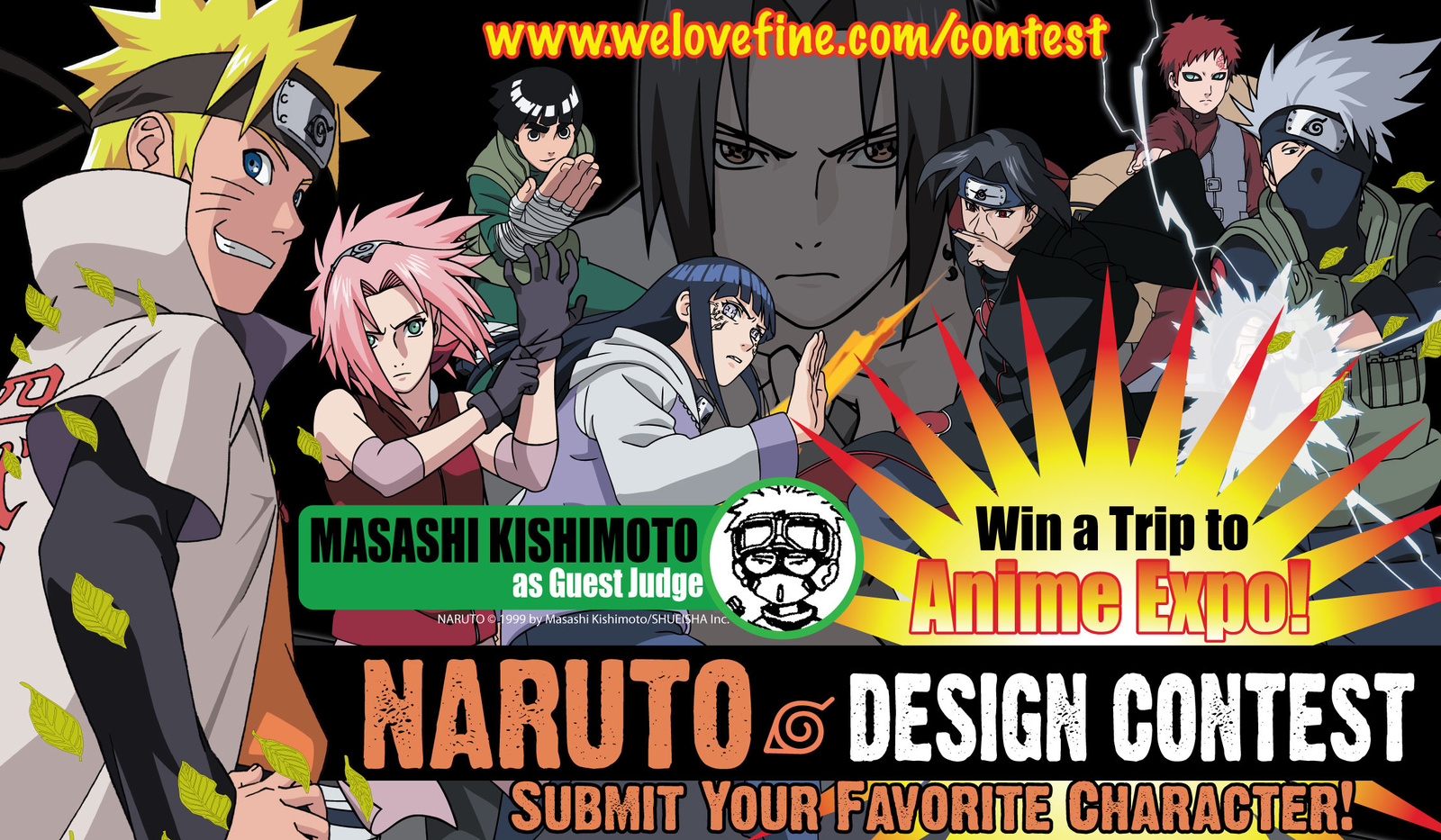 Naruto T-shirt Contest Campaign