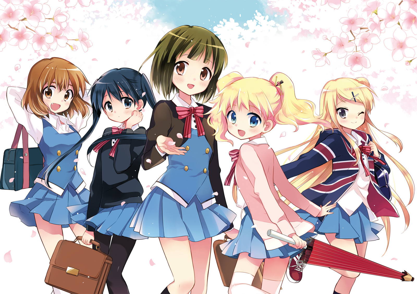 TV Anime Announced for the Popular 4-Panel Comic “Kiniro Mosaic”! 0