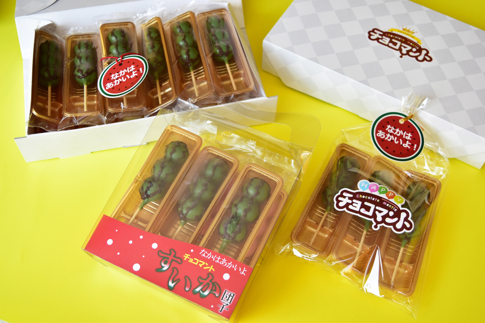 Special, Super Popular Watermelon-like Chocomanto Suika Dango Return for a Limited Time This Summer! 3