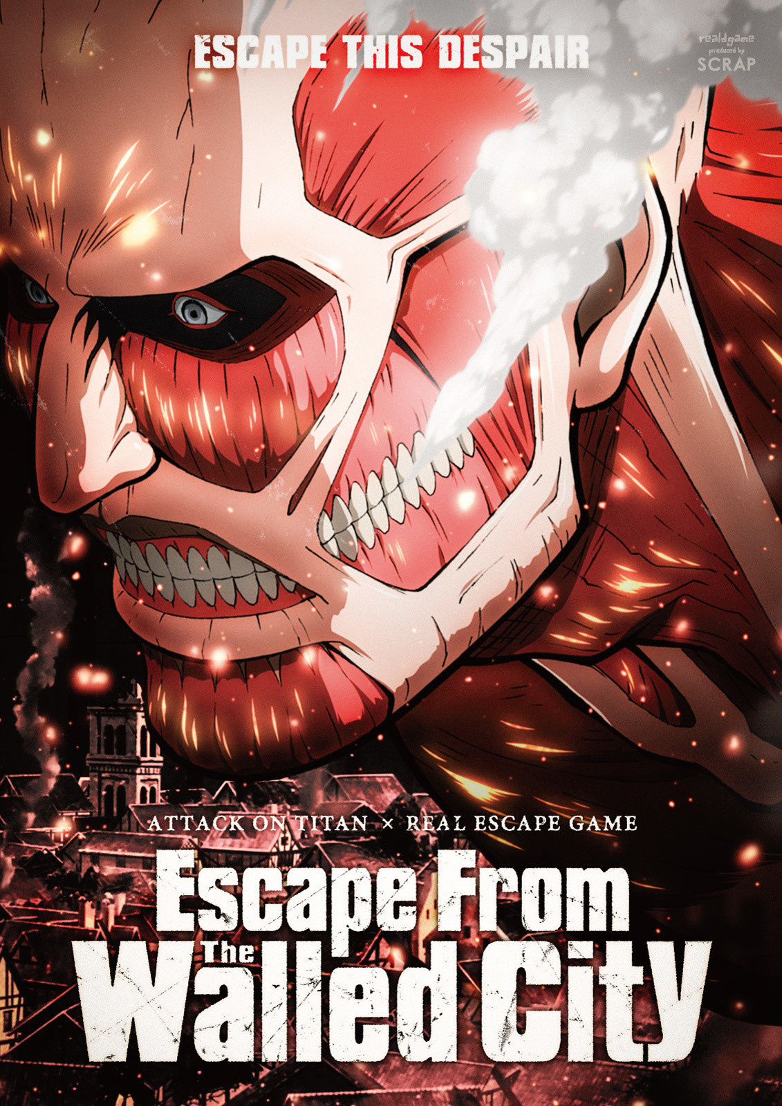 Join the Challenge of an ‘Attack on Titan’ Stadium Escape Game! First SF, Then LA, Now NYC! Tickets Available Now!