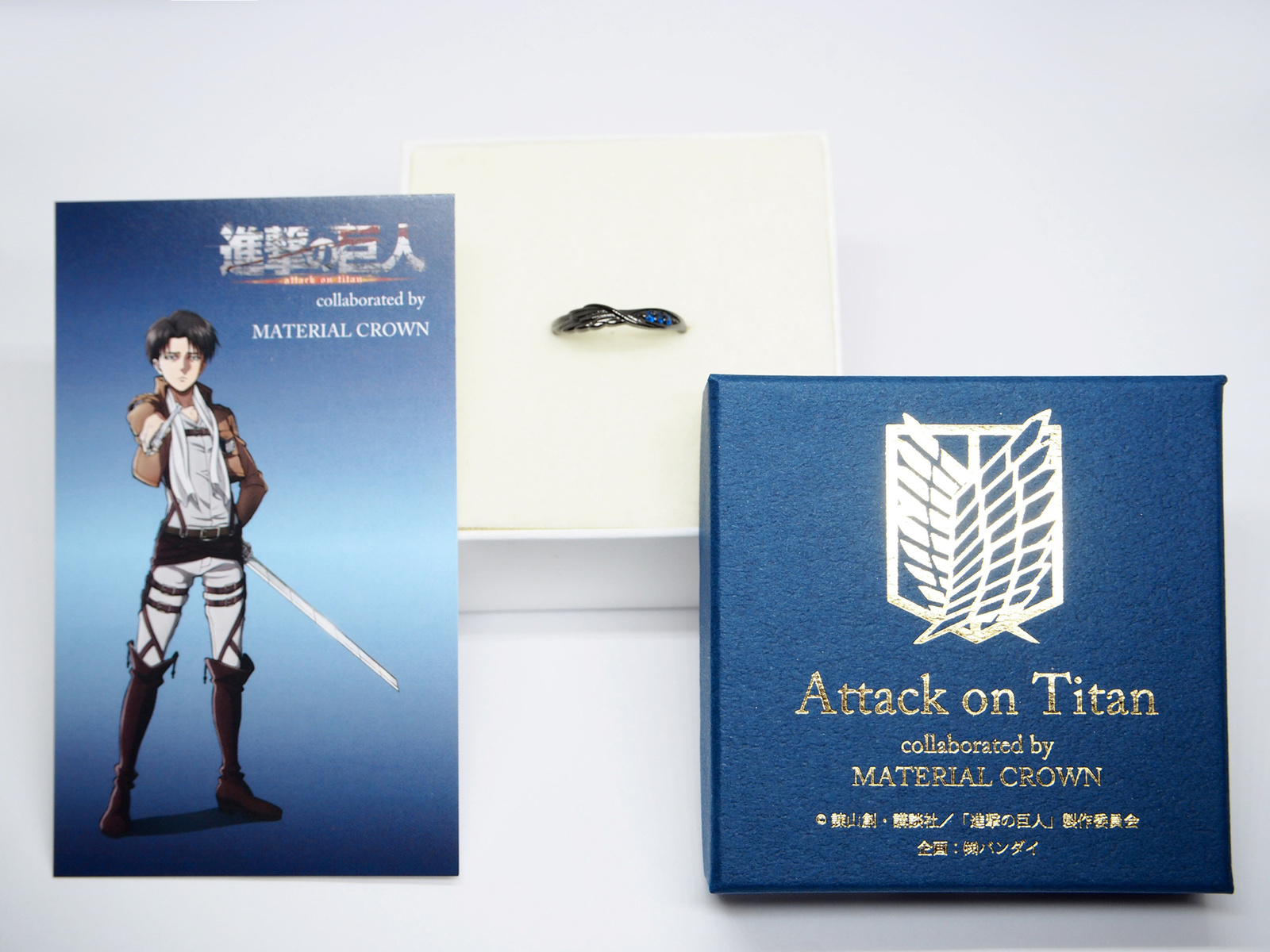 Attack on Titan Jewelry Based on Eren & Levi Released! 12