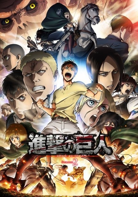 Attack on Titan Season 2 Airs April 1!