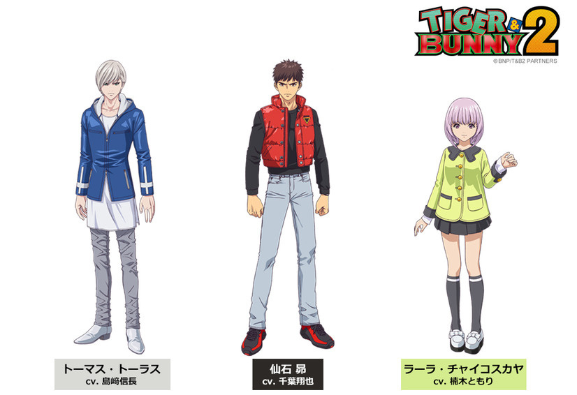 Tiger & Bunny 2 Unveils New Trailer, Visual, and Additional Casting!