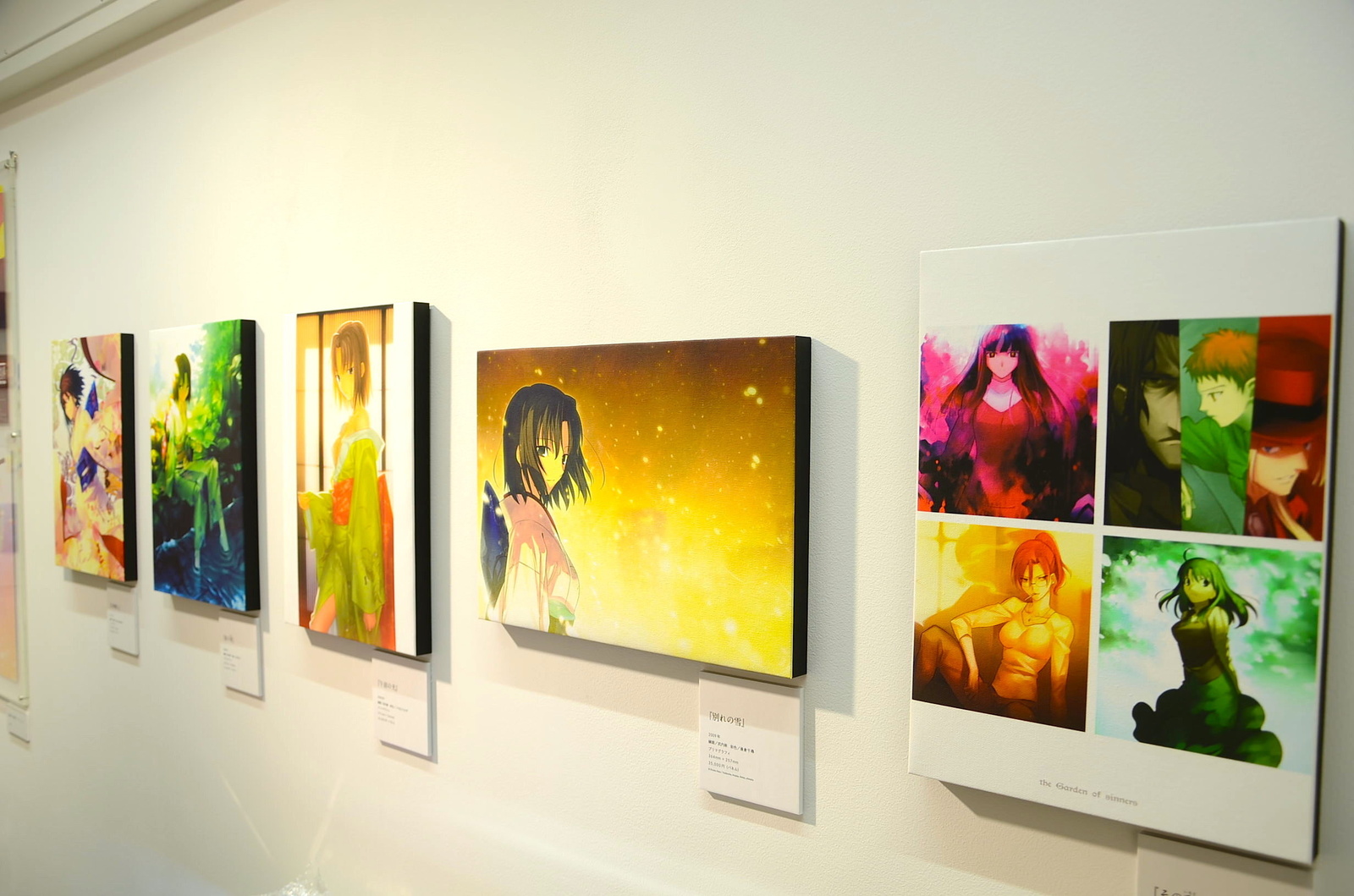 Nineteen Masterpiece Works by Illustrator Takashi Takeuchi Right in Front of Your Eyes! “Picture Exhibit: The Garden of Sinners” Begins 4