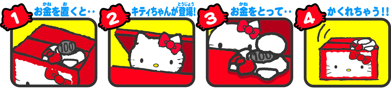 Hello Kitty Bank instructions 7