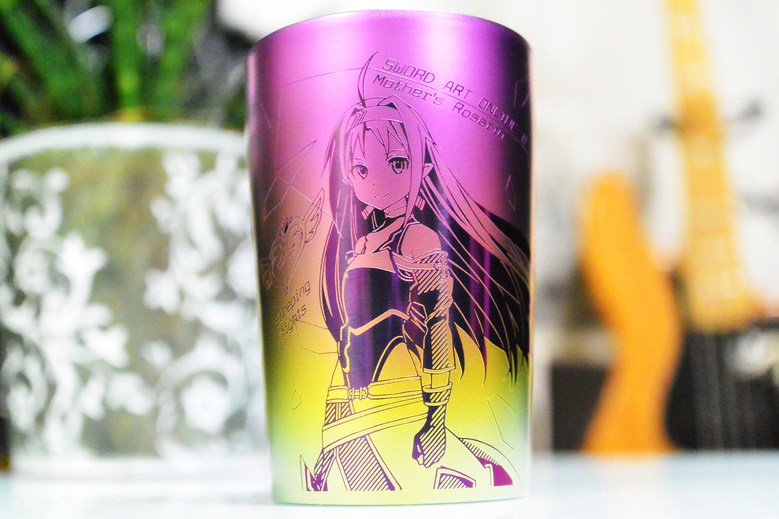 Sword Art Online II Pure Titanium Tumbler Up for Order on Cross Crowdfunding! 6