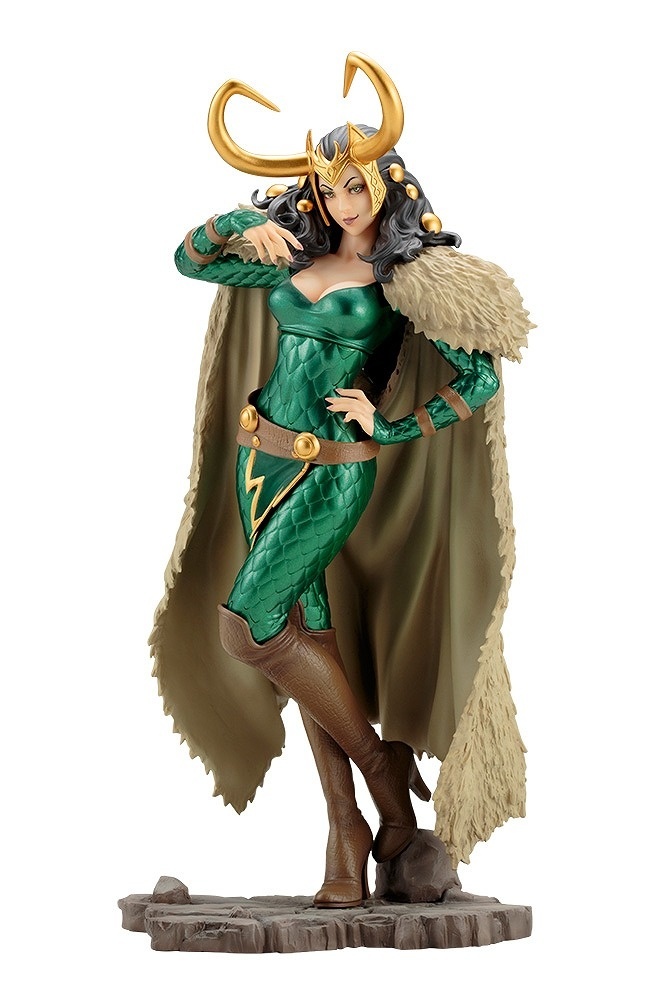 Treat Yourself w/ Trickster Goddess Loki! Marvel’s Villain Releasing as a Bishoujo Figure by Kotobukiya in 2017!