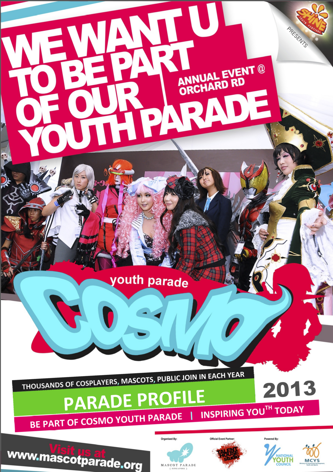Thousands to Gather at Singapore COSMO Youth Parade to Showcase Cosplay, Creativity, and Activism!