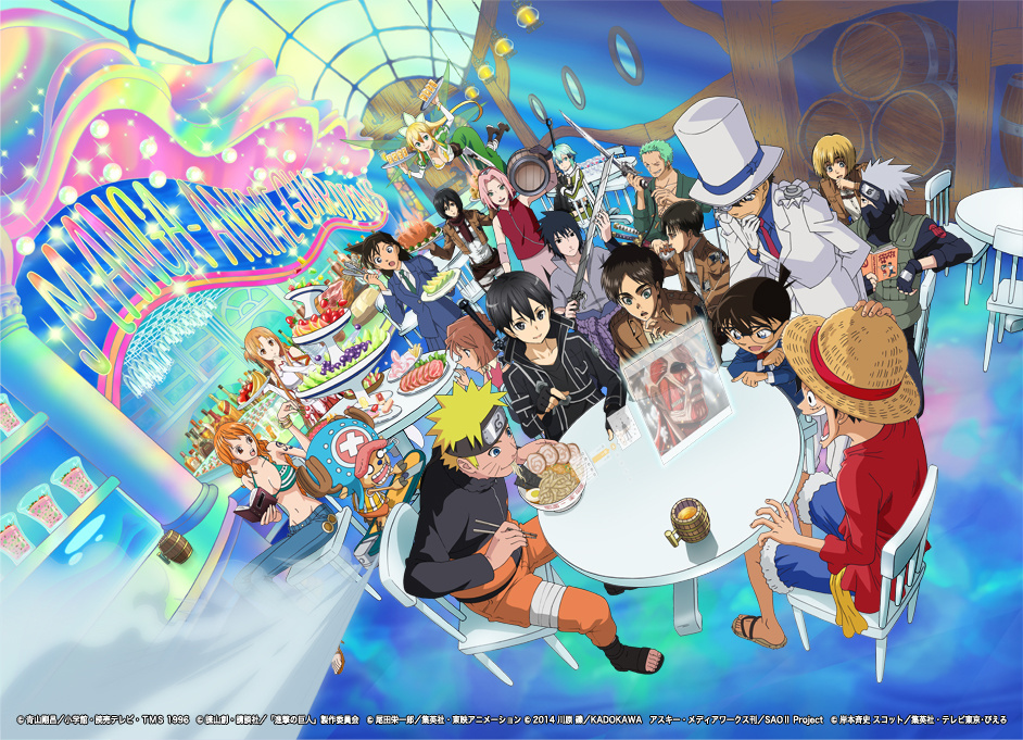 A Gathering of Luffy, Naruto & More! Special Collaboration Illustration “Join Us, Friends” Reaches 1 Million Joins