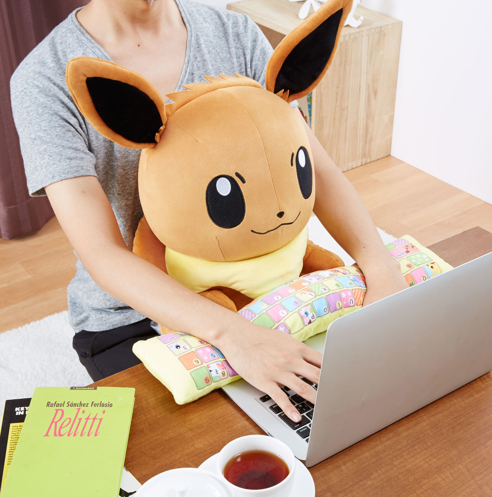 Pokémon Fans Can Catch Their Very Own Eevee with This Adorable PC Cushion! Don't Let This Popular Pokémon Get Away! 0