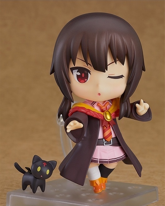 Megumin of KonoSuba Rocks School Uniform for New Nendoroid!