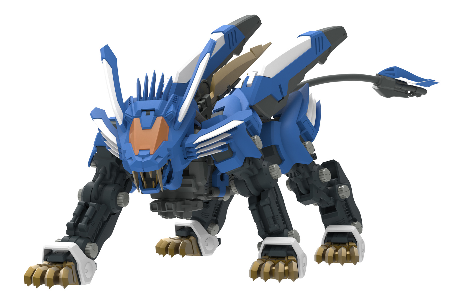 Release Date for Newest Figure in Zoids Action Figure ZA Series, ZA Blade Liger AB, Set for October 2016! 0