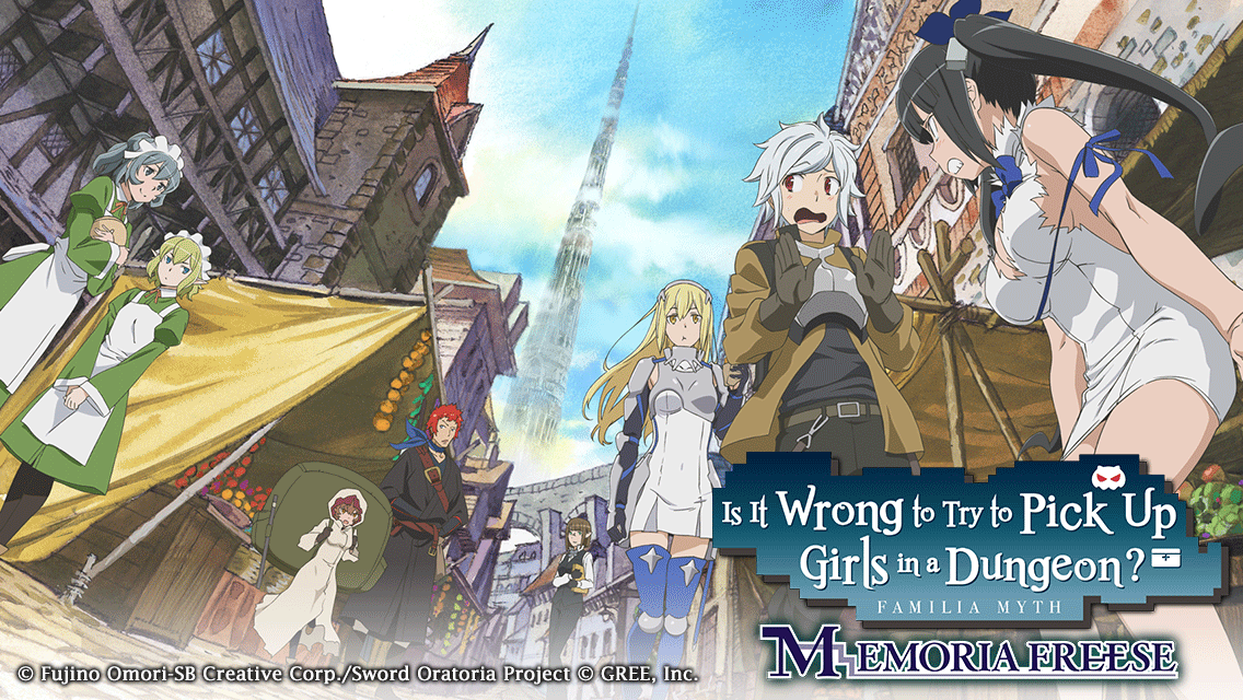 Preregistrations Open for English Edition of DanMachi Smartphone Game!