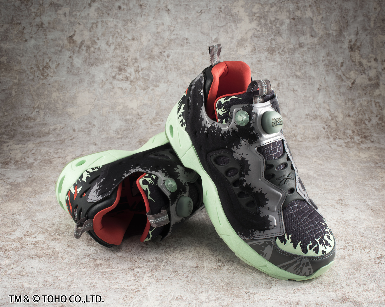Reebok Classic & MegaHouse Have Teamed Up Once More to Create Formidable Godzilla Sneakers! 10