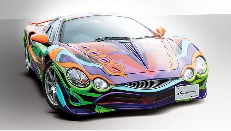 Collaboration Car Between Legendary Super Car Orochi and *Evangelion*! Priced at 16 Million JPY