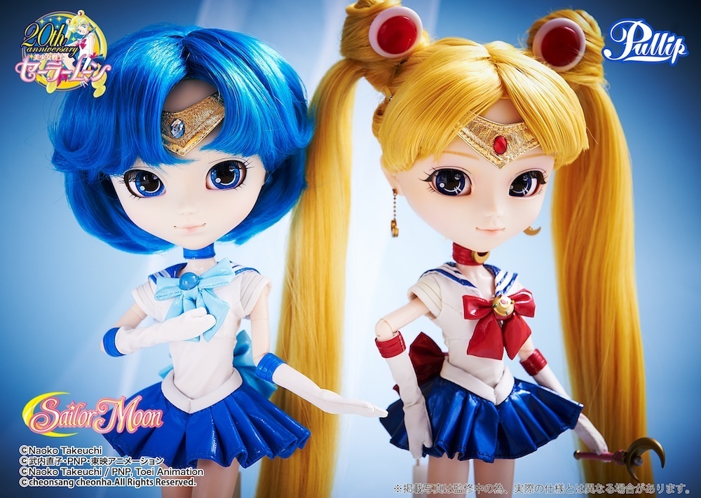 *Sailor Moon* × Pullip Collaboration Series: Following after Sailor Moon, Sailor Mercury, Soldier of Water and Wisdom Appears!