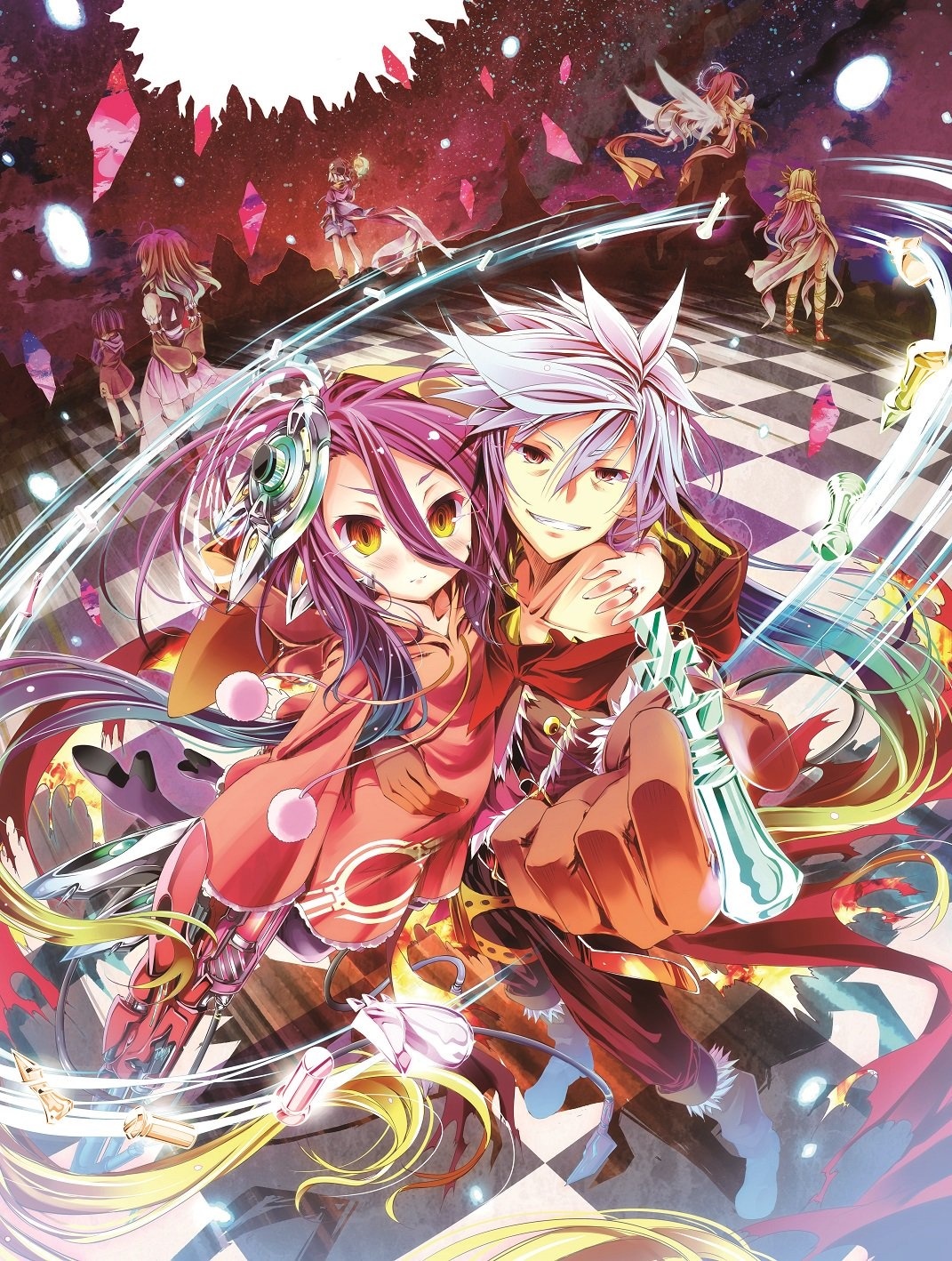 No Game No Life Movie Releases Key Visual
