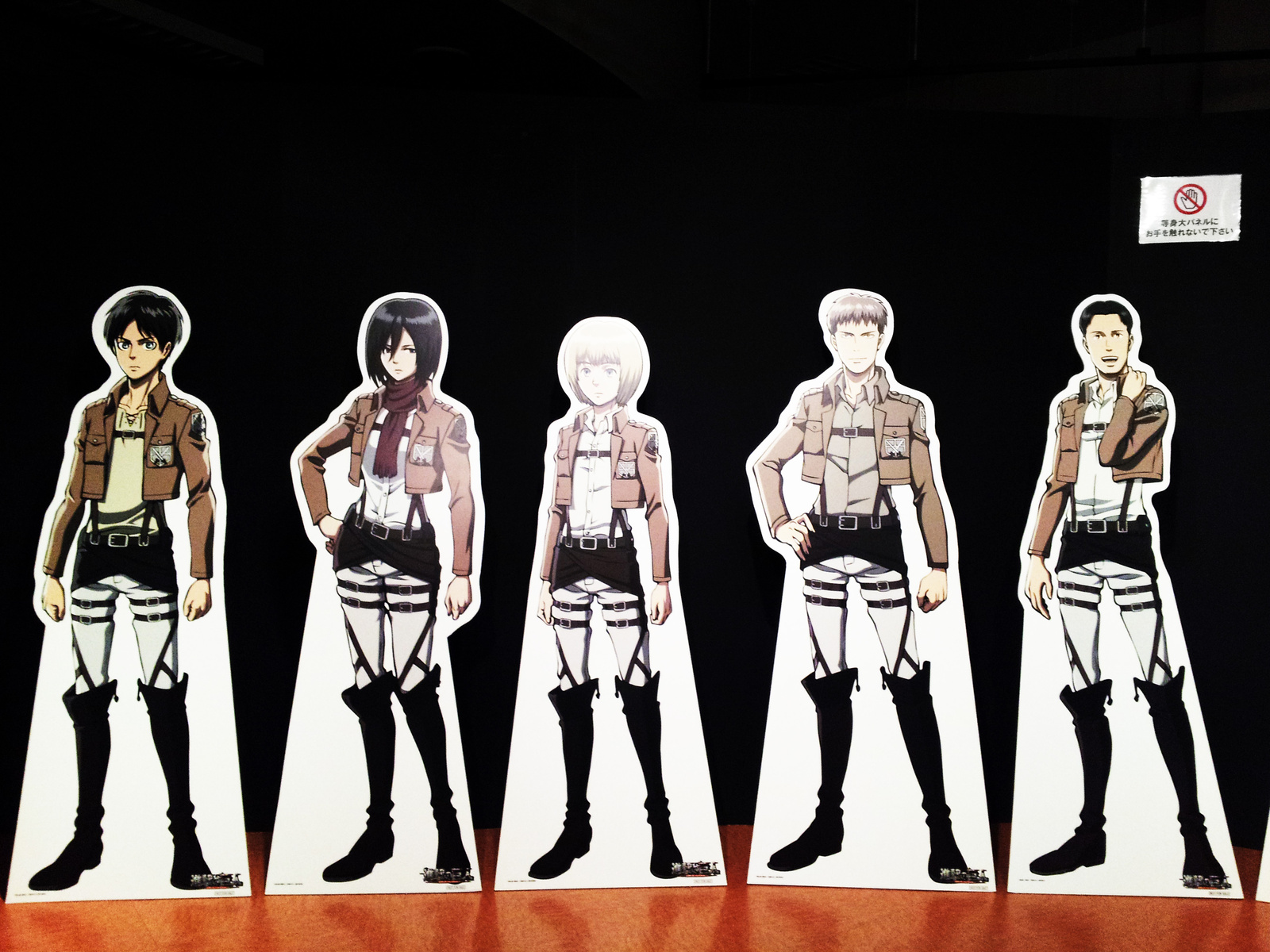 *Attack on Titan* Exhibition Event Advances on Osaka Nanko ATC! 11