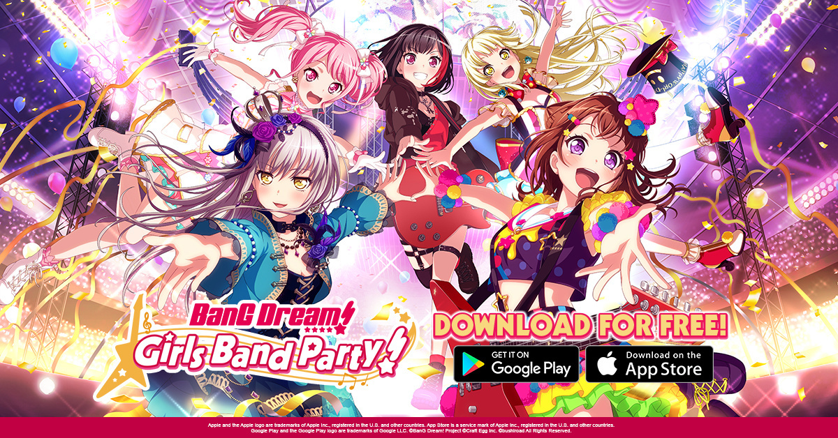 BanG Dream! Girls Band Party Celebrates 10 Million Downloads!