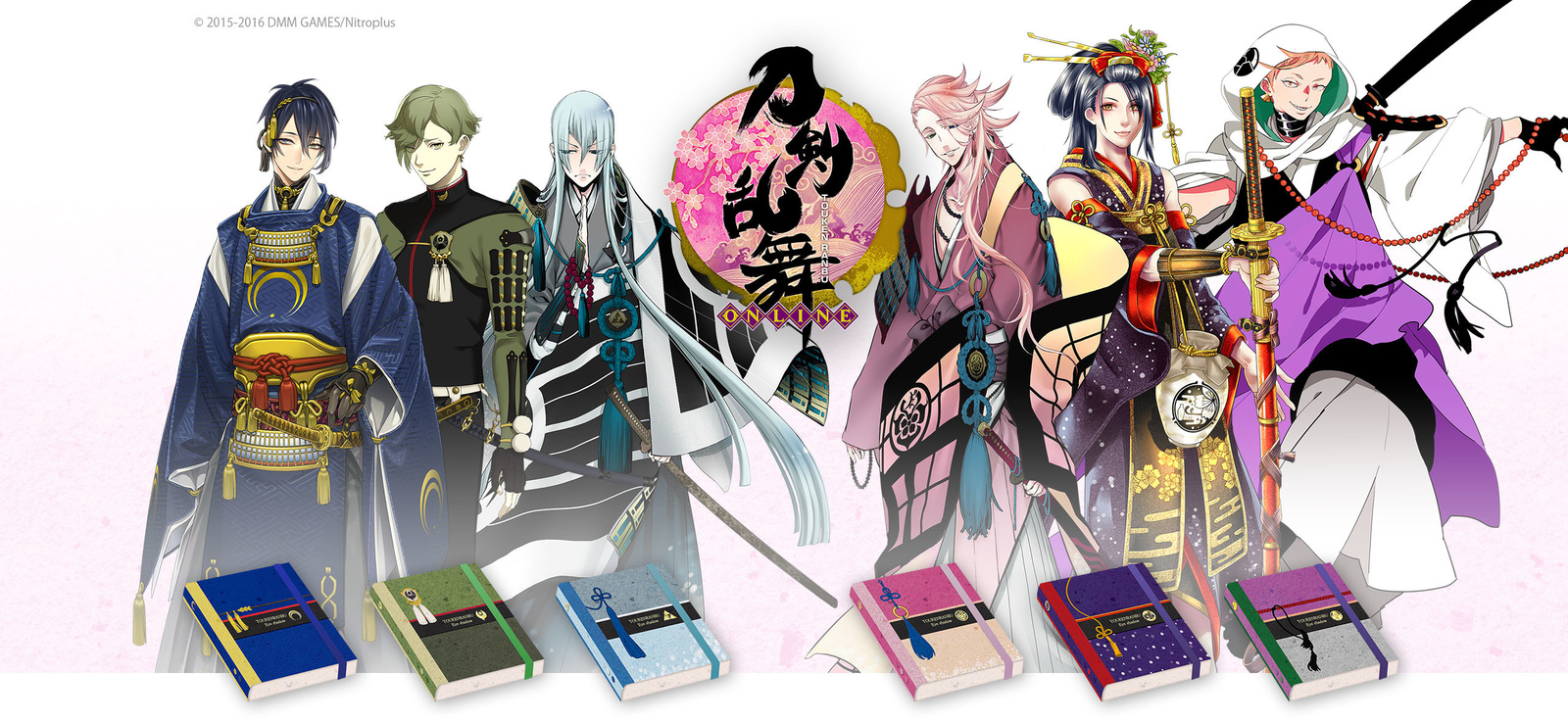 Touken Ranbu -Online- Eyeshadows by Chara-Ani to Be Released in November! 2