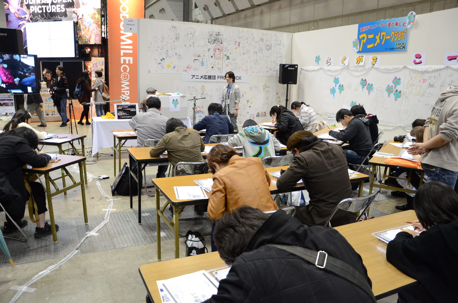 TAF 2013: Anime is Created from Fans’ Drawings of “Naruto” at Anime Workshop 3