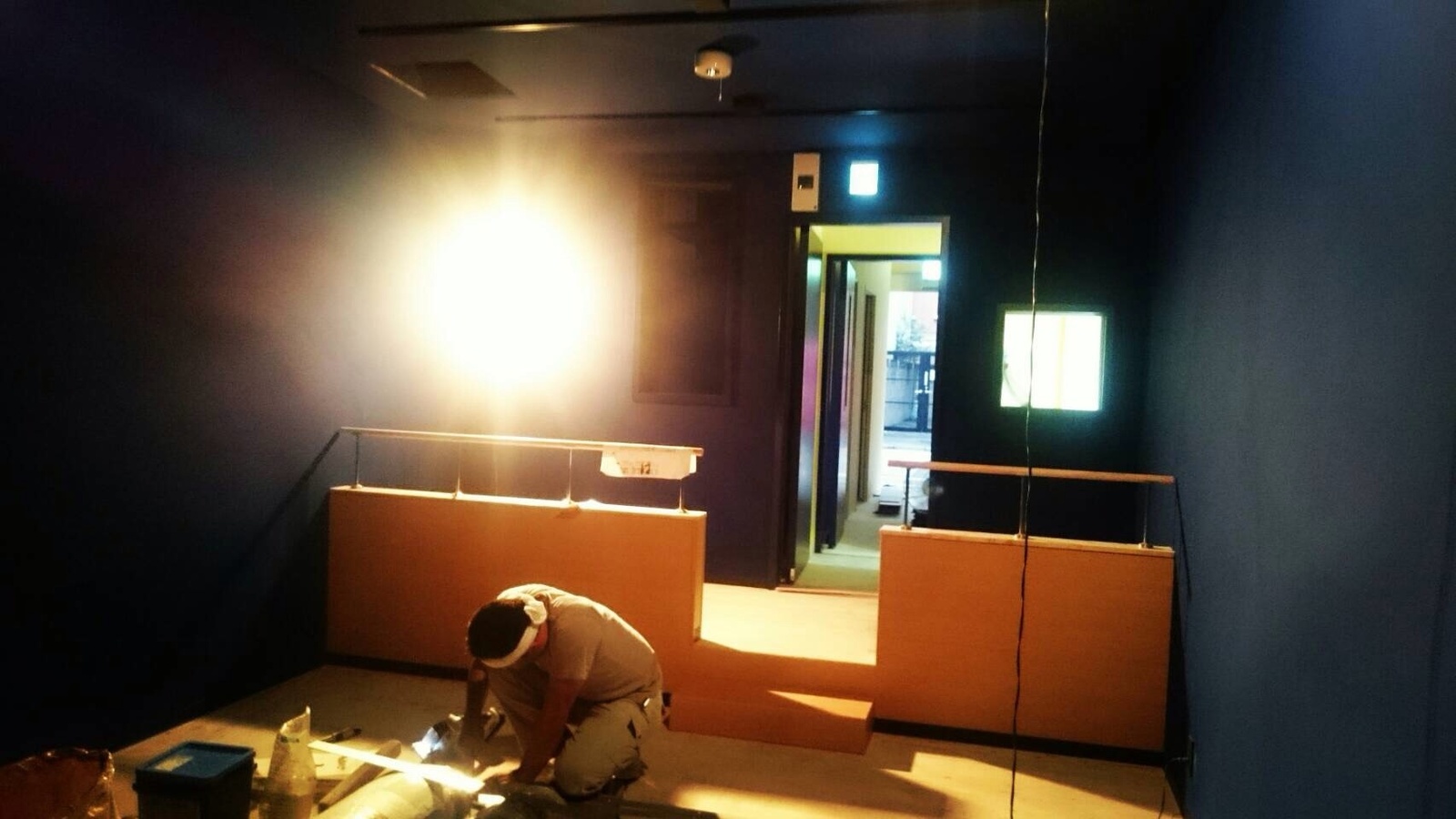 Before flooring is added 8