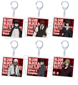 Blood Blockade Battlefront Acrylic Keychains