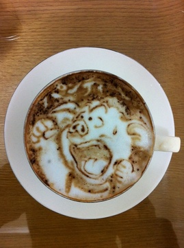 Latte art～Dragon Ball～ 