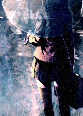 Rain which falls to the heart