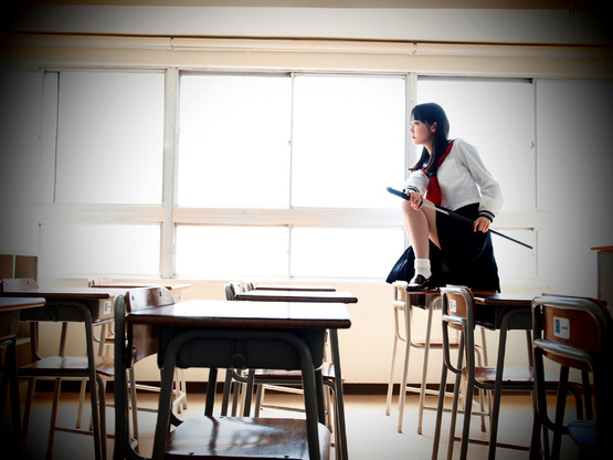 School Girl cosplay