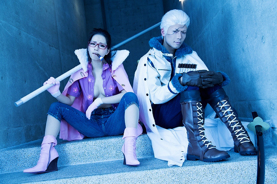SMOKER and TASHIGI [ONE PIECE]