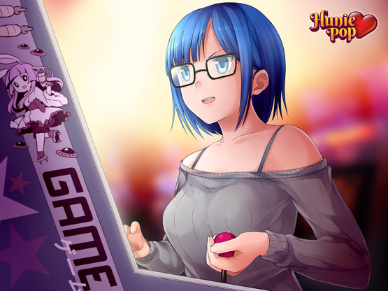 HuniePop: Nikki at the arcade